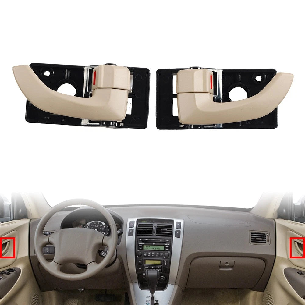 2X Interior Door Handles for Hyundai Tucson (2005–2009)