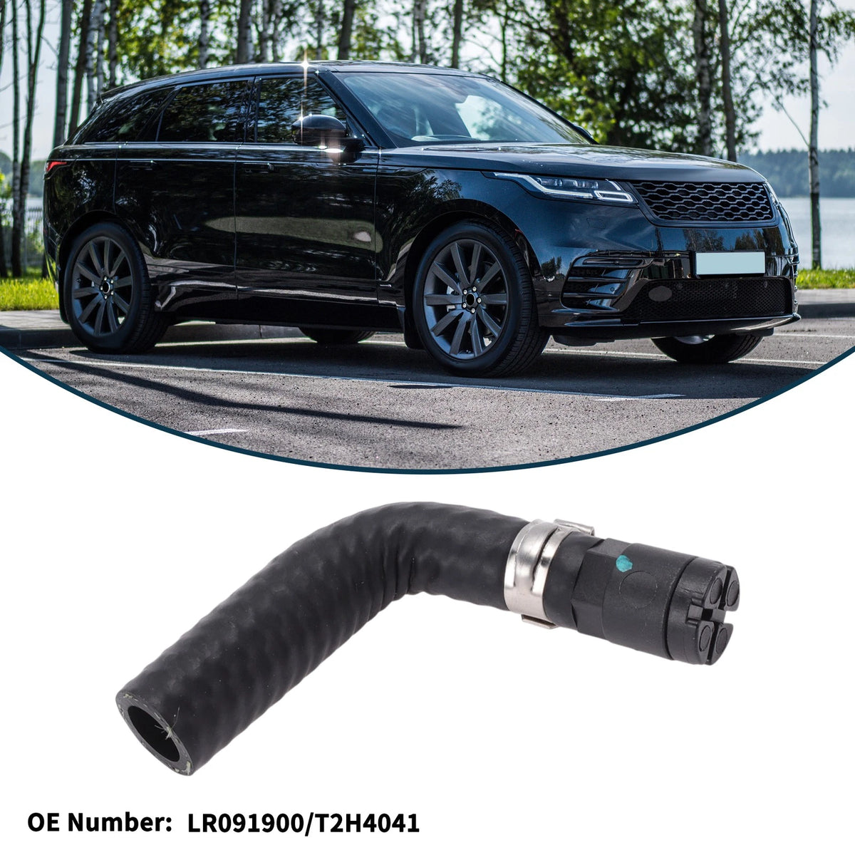 Radiator Hose No.LR091900 for Land Rover Range Rover Velar (2018–2023)