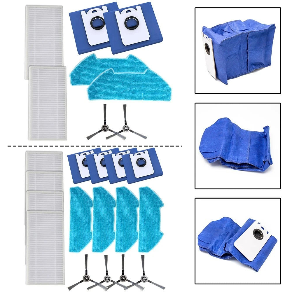 Dust Collection Kit with Filters and Mops for bObsweep Dustin (2017–2023)