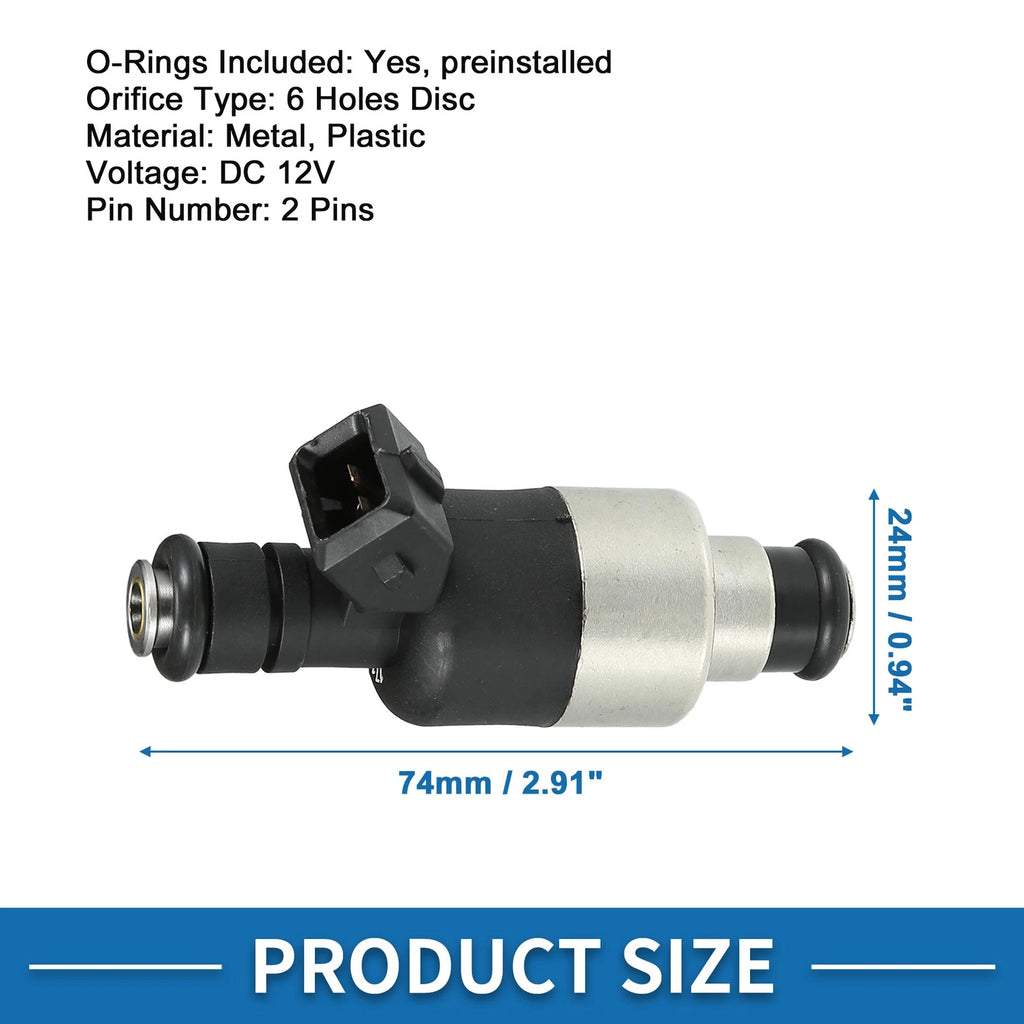 Fuel Injector Replacement for Chevrolet Cavalier 2.2L 1998–2000 (4 Pcs)