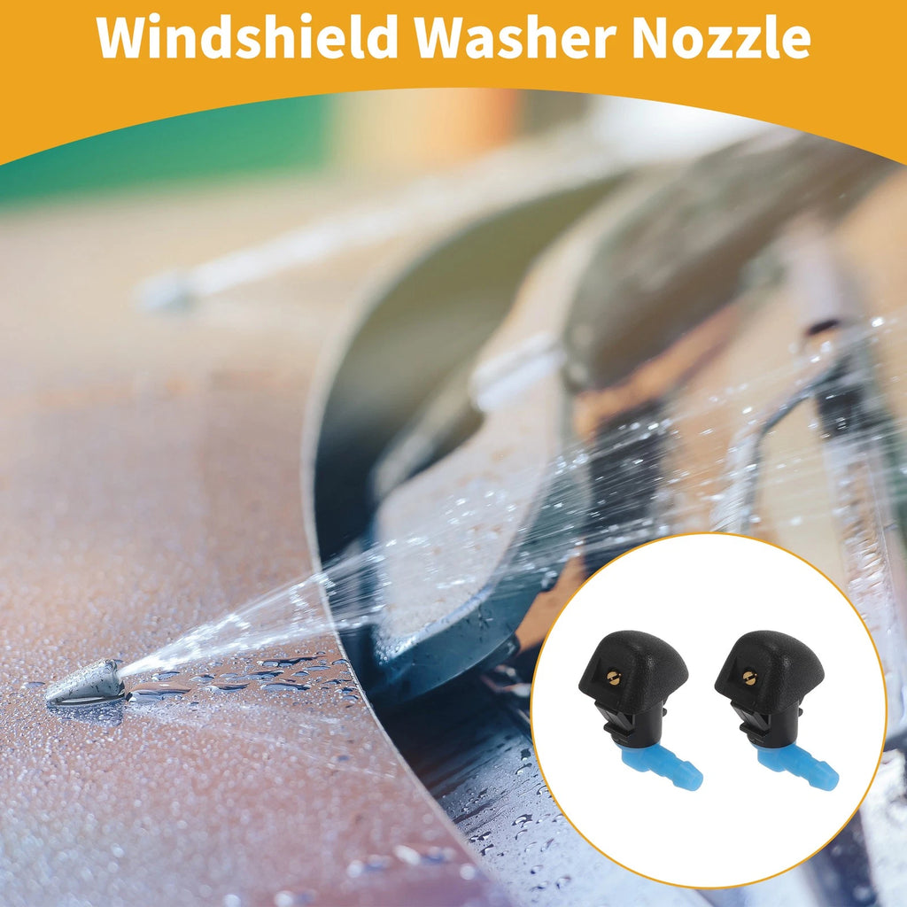 Front Windshield Washer Nozzle Pair Replacement for Honda Odyssey (2005–2017)