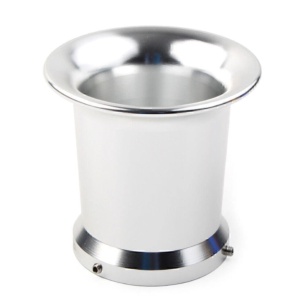 55mm Carburetor Air Filter Velocity Stacks for 32/34mm (Silver)