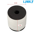 1/4" Nylon Rope 250' Solid Braid for Camping Hiking Swing