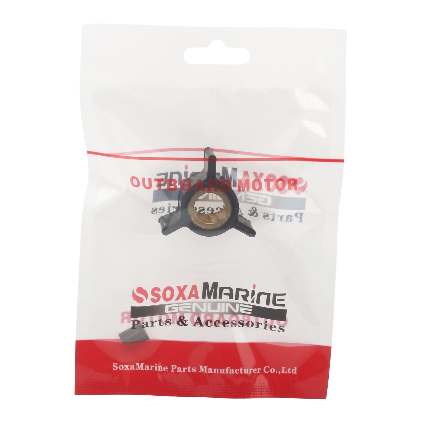 Water Pump Impeller & Key for Evinrude Johnson Outboard (0767407)