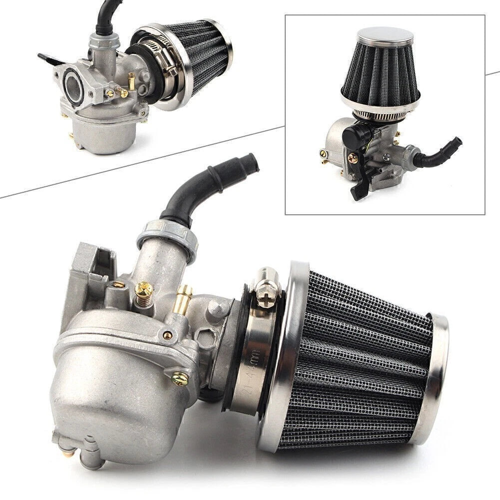 PZ19 Carburetor for ATV Go-Kart (70CC–110CC) with Air Filter