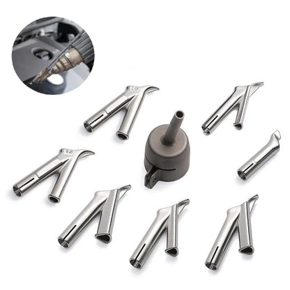 8PCS Hot Air Welding Tip Nozzles 5mm 7mm for PVC Vinyl Projects