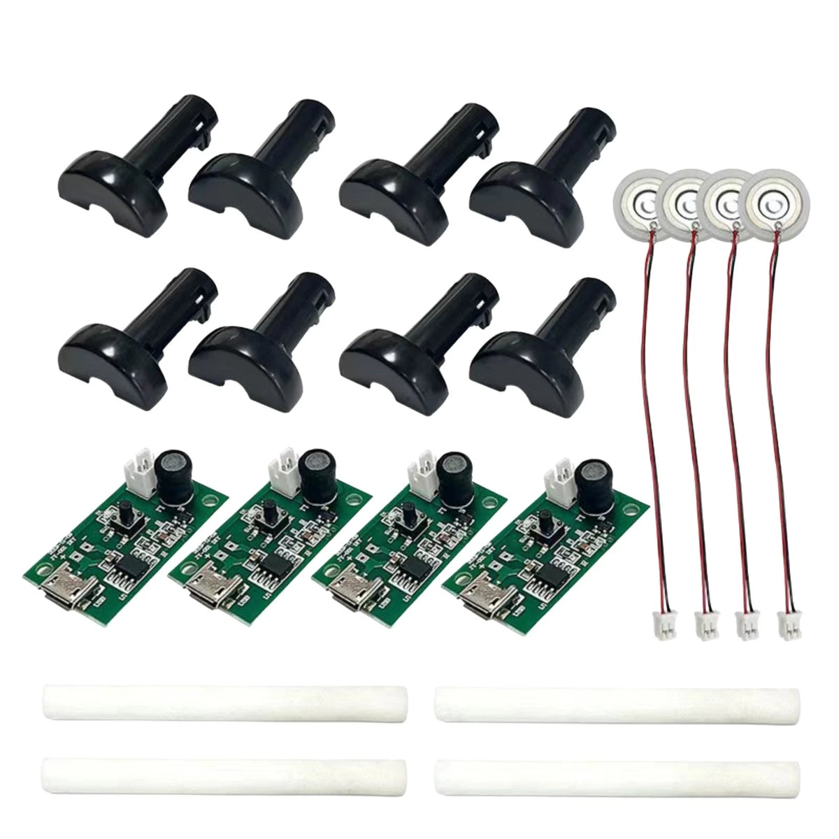 Set of 4 USB Mist Maker Atomizer Driver Boards for Air Fogger Device
