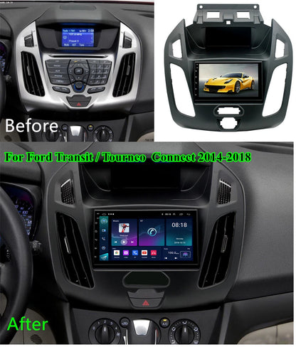 7" Android 13.0 Stereo Radio GPS Wifi For Ford Transit Connect 2014-2018 Carplay