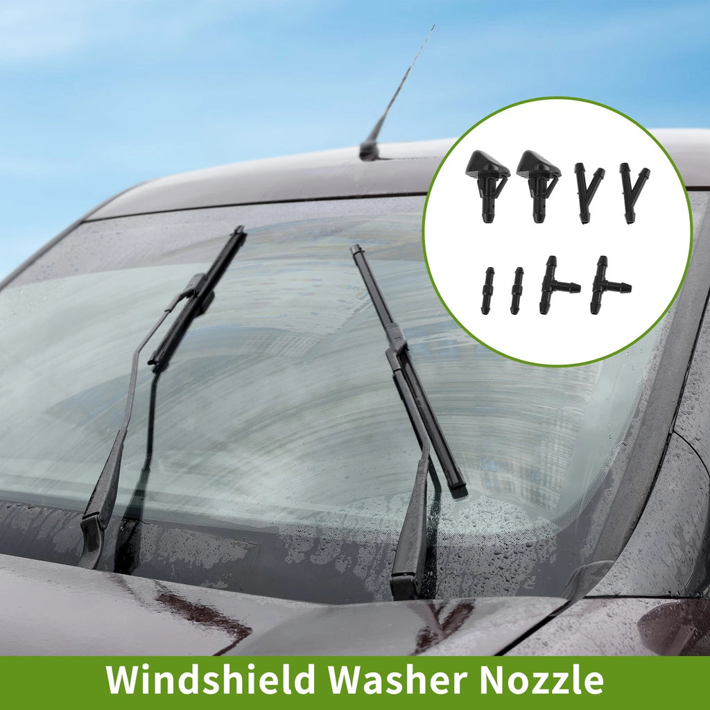 Windshield Washer Nozzle with Hose Connector for Toyota (2010–2018)