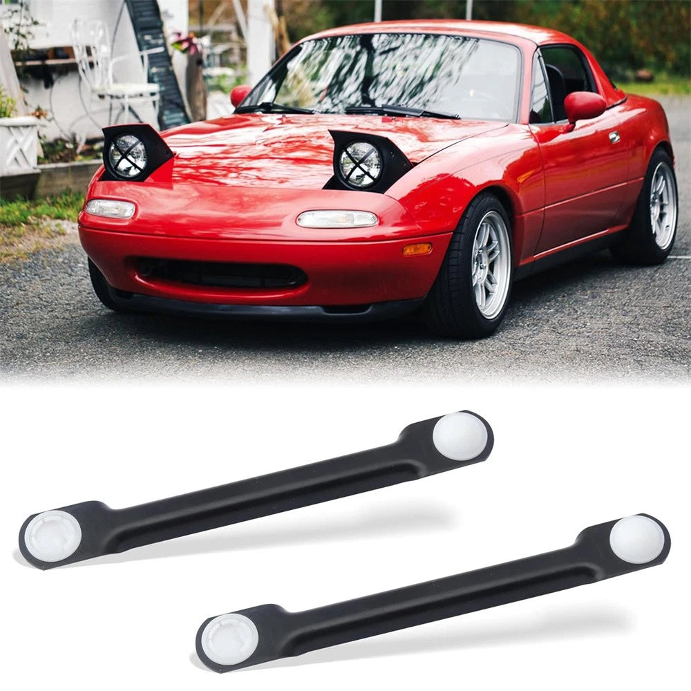 2pcs Upgrade Headlight Lamp Front Rod Link Arm NA01-51-SA5 For Mazda Miata 90-97