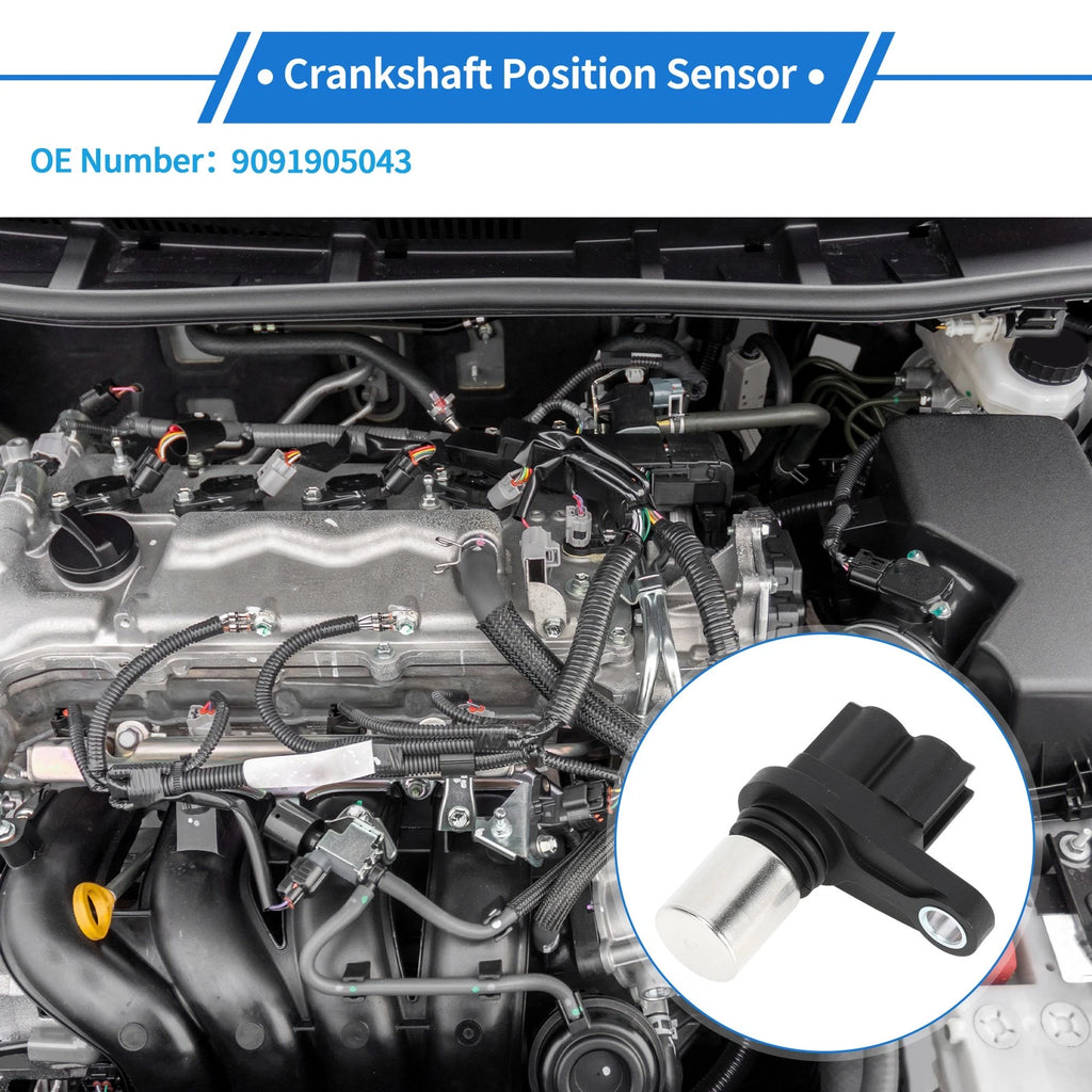 Crankshaft Position Sensor Replacement for Toyota Yaris 1.0 (1999–2005)