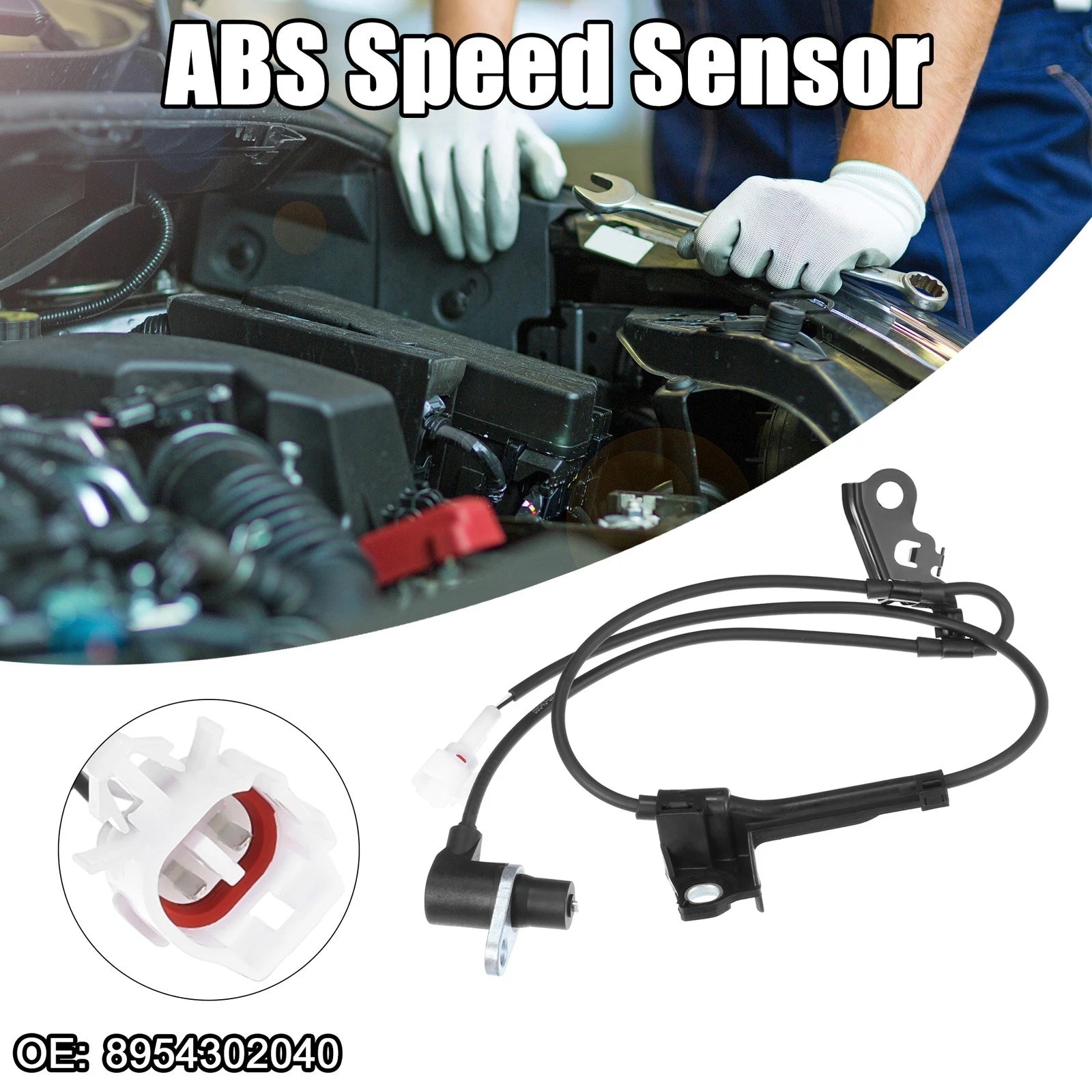 Front Left Car ABS Wheel Speed Sensor for Toyota Corolla (2003–2008)