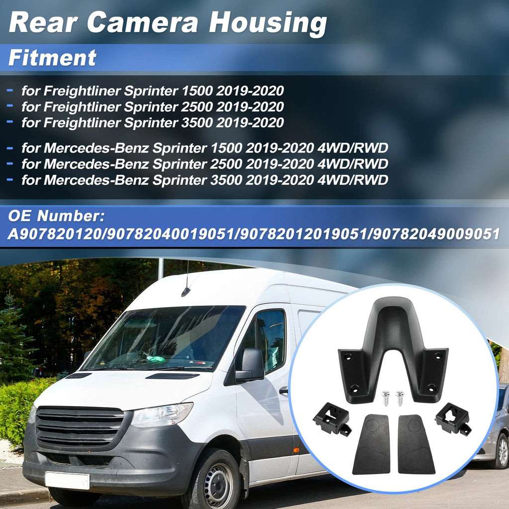 Rear Camera Housing Replacement for Mercedes-Benz Sprinter 1500 2500 3500 (2019–2020)