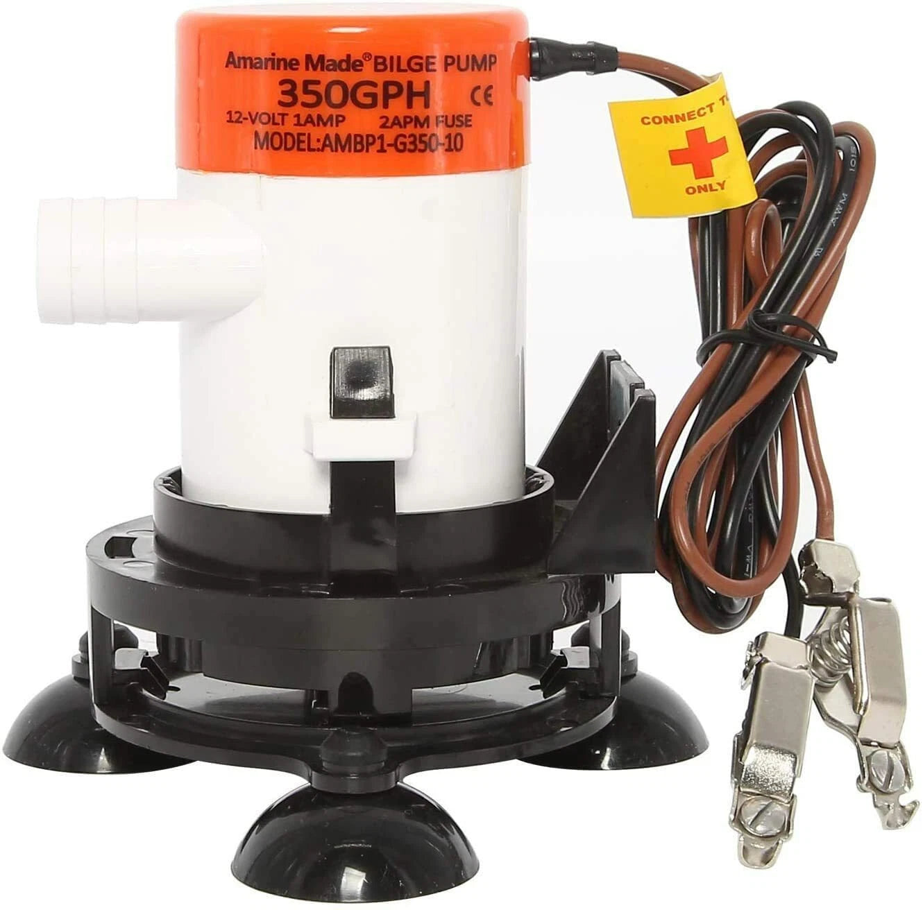12V 350 GPH Marine Livewell Aeration Pump for Boats