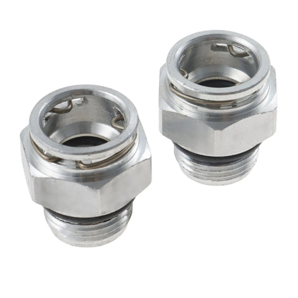 2X Quick-Connect Transmission Cooler Line Fittings for Dodge Chrysler Jeep (52108844AA)