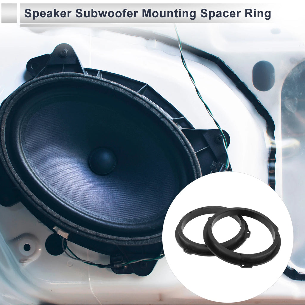 2X Speaker Spacer Ring Adapter for Ford C-Max (6.5")