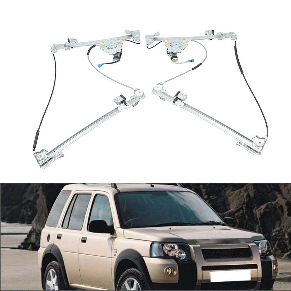 1 Pair Power Window Regulator Assembly for Land Rover Freelander (1998–2006)
