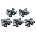50x 6mm Universal Motorcycle Rubber Grommets Bolt Kit Replacement T9