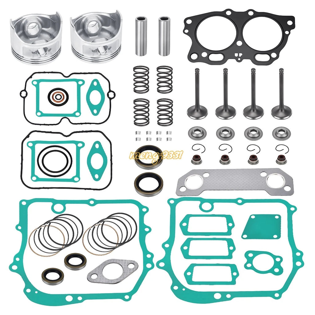Piston Kit & Ring Valve Gasket Set for EZGO 350cc EH35C (1990–2023)
