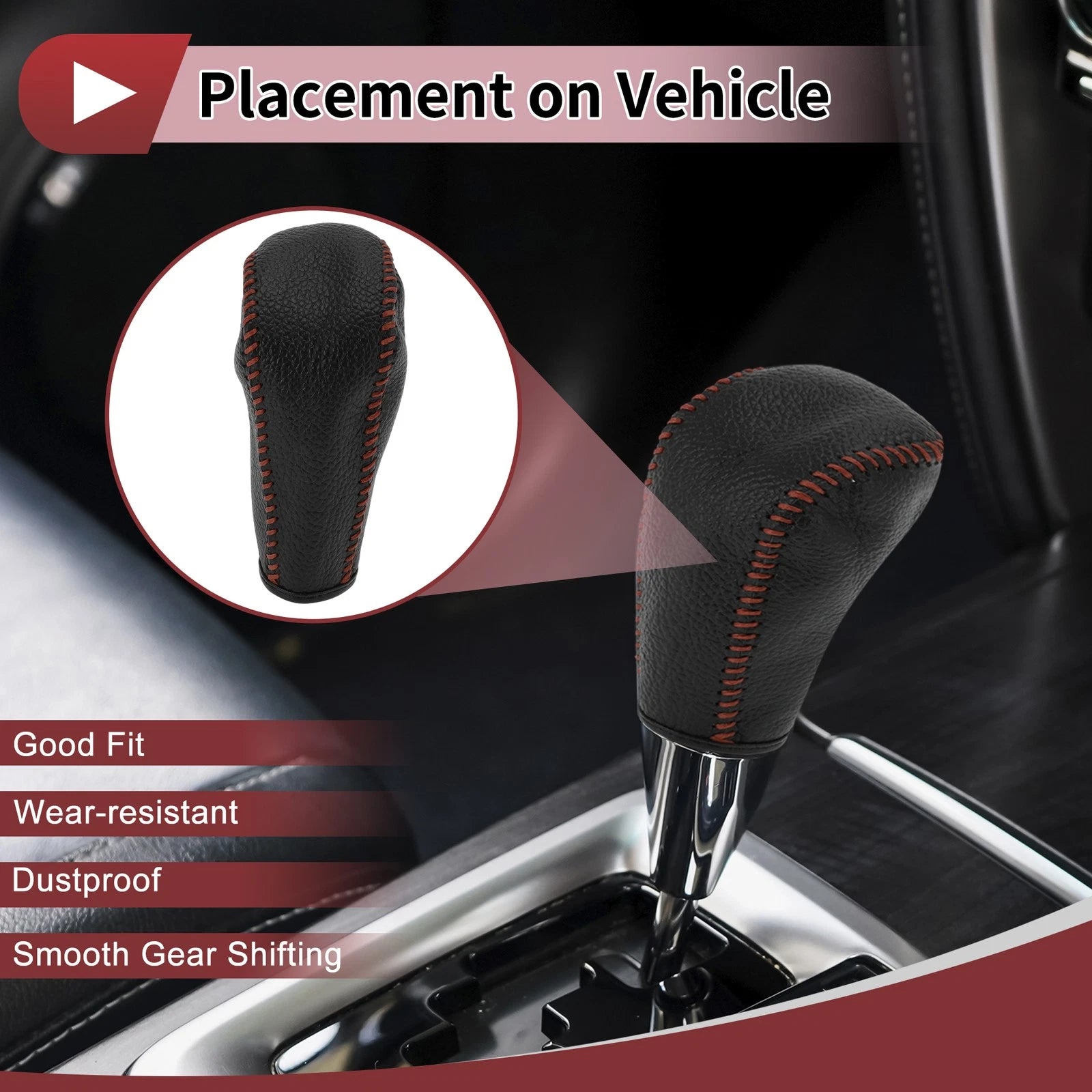 Gear Shift Knob Cover Replacement for BMW 3 Series E90 (2004–2012)