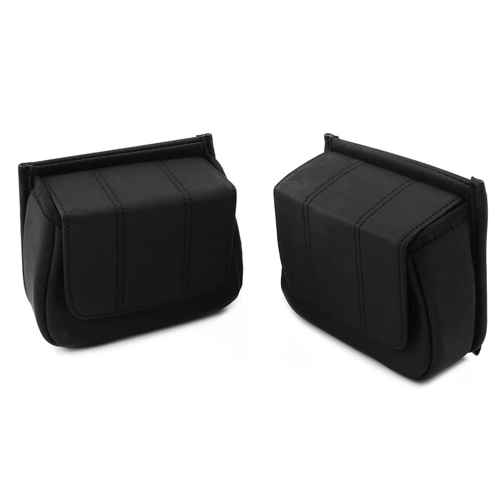 Lower Door Pocket Bags for Harley Touring (1996–2013) Black