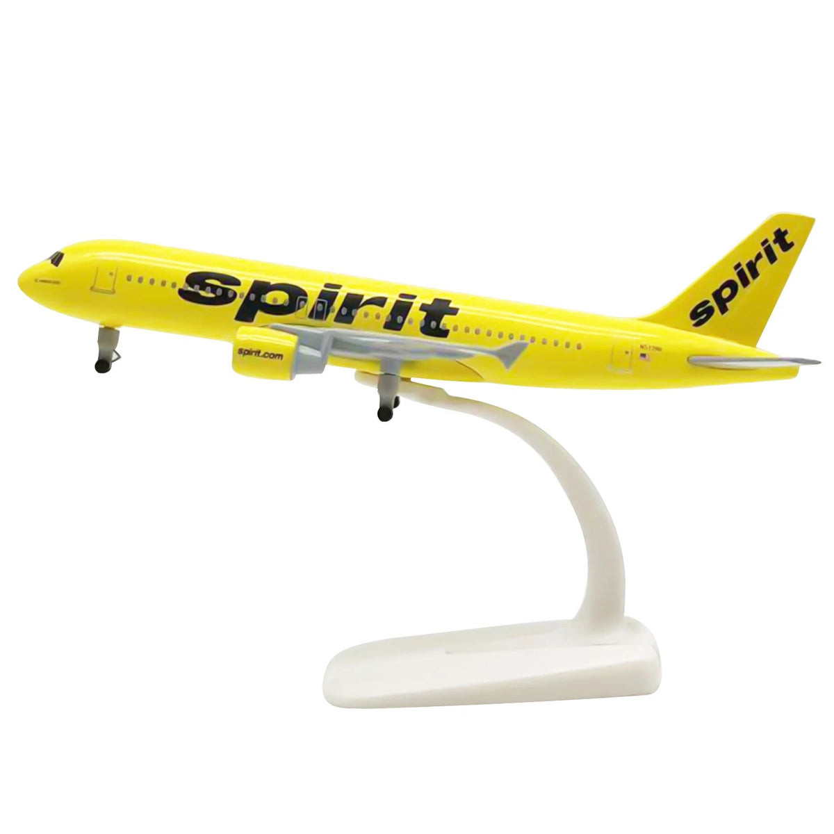A320 Model Plane for US Spirit (1:300 Scale, 20cm Alloy)