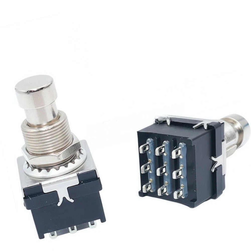 3PDT 9-Pin Guitar Stomp Box Switch for Effect Pedal Board