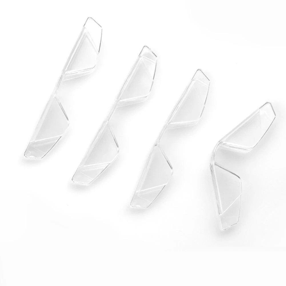 Seamless Fit Car Door Edge Protectors 4pcs Anticollision Stickers