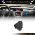 HVAC Heater Blend Door Actuator Replacement for Chevrolet Express (2020–2021)