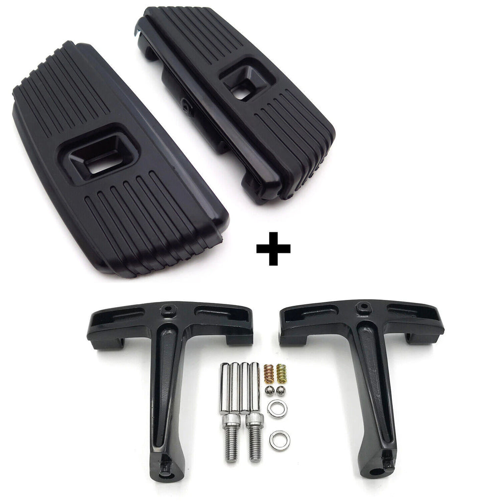 Passenger Floorboard Kit for Harley Touring Models (1993–2008) Black