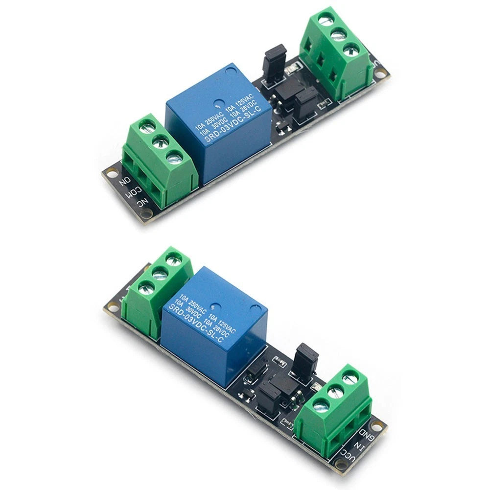 5X 3V Relay Module with Diode Protection for Microcontrollers (3.3V)