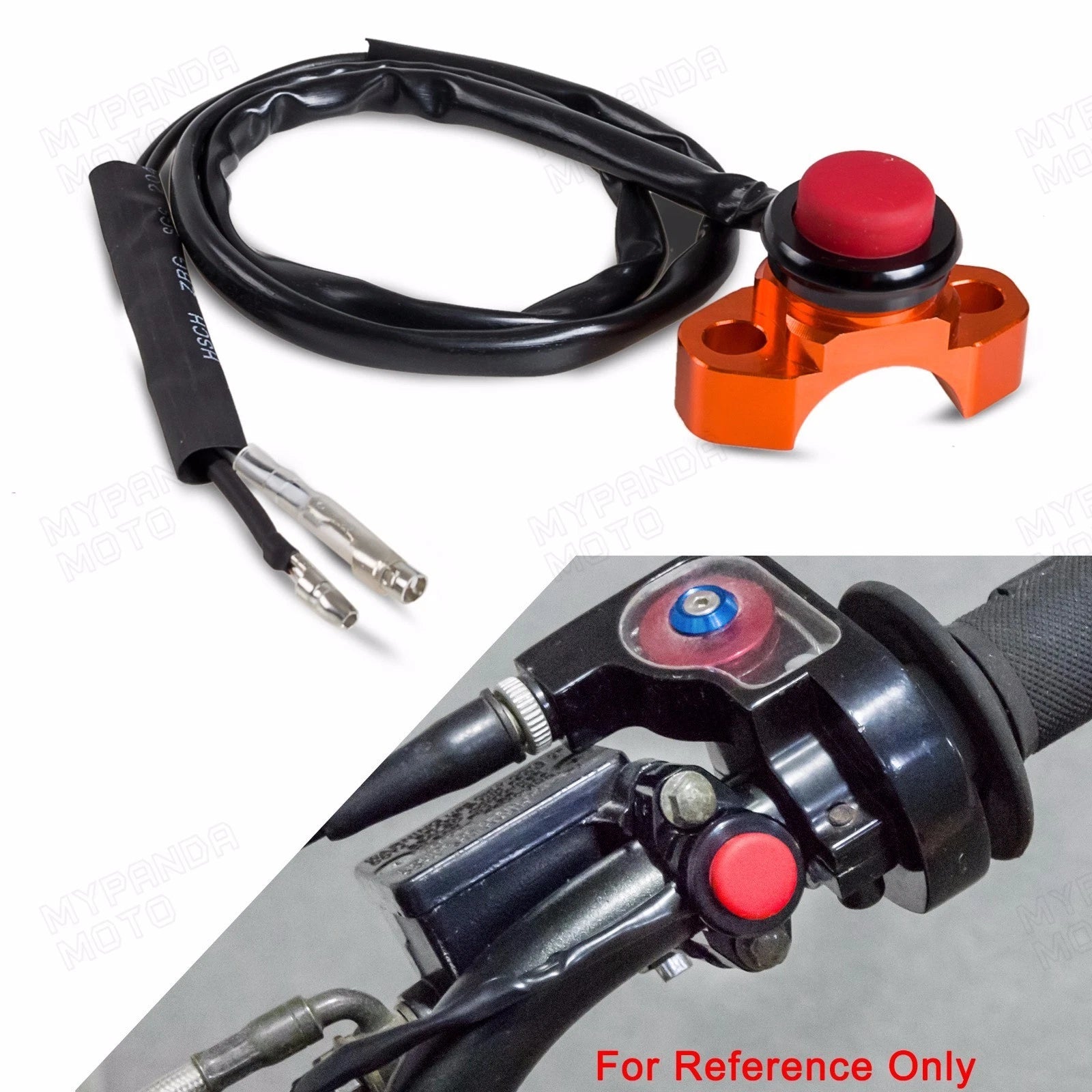 CNC Handlebar Kill Switch Button for KTM 85-500 (2003–2023)