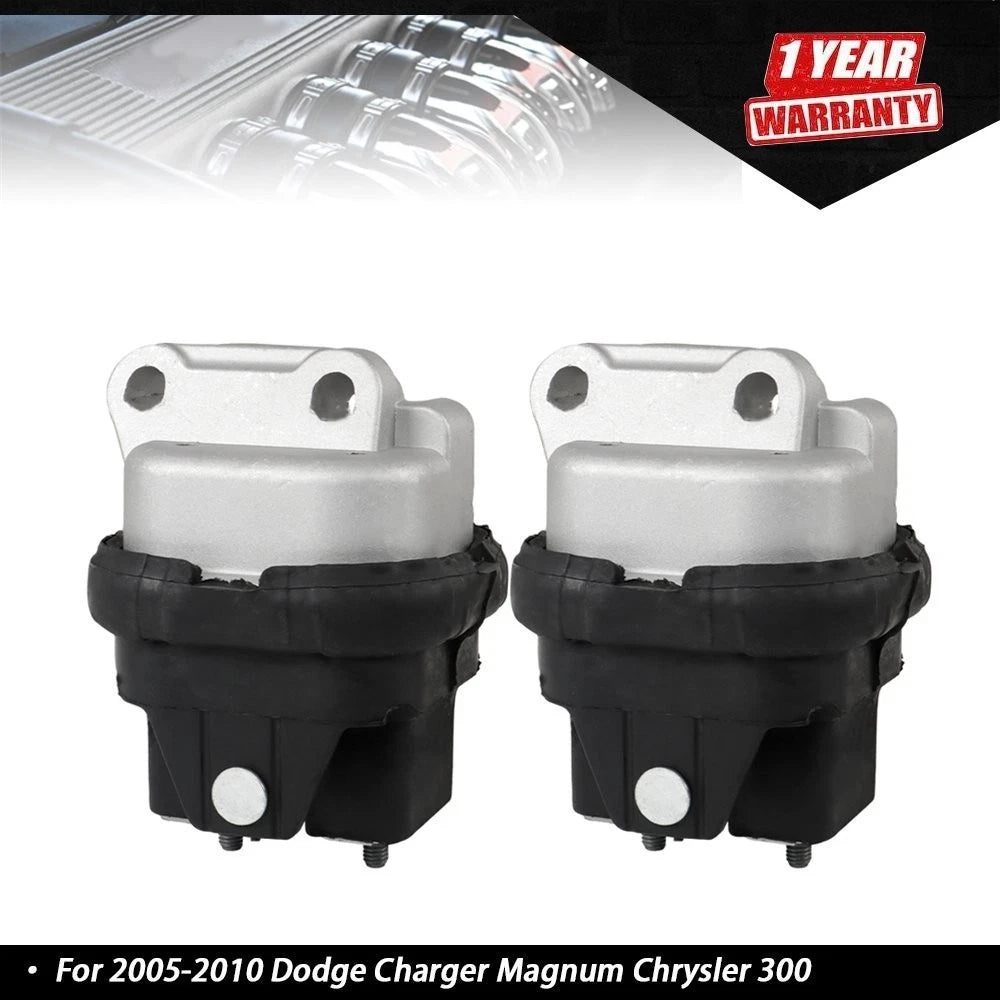 2X Front Engine Mount for Dodge Magnum, Challenger, Chrysler 300 (2005–2011)