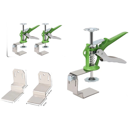 Stainless Steel Drawer Front Fixing with Nylon Clamping Disc