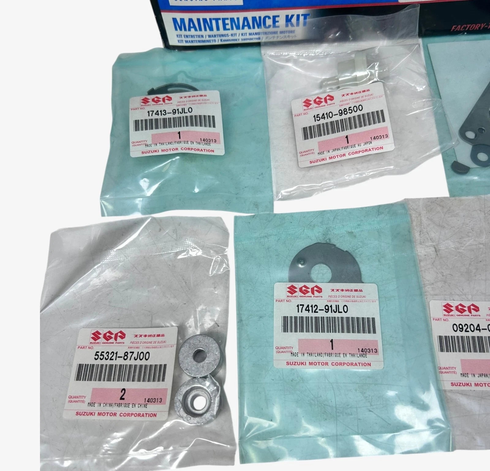 Maintenance Kit Assembly for Suzuki DF4/5/6 (2011–Present) 17400-91830