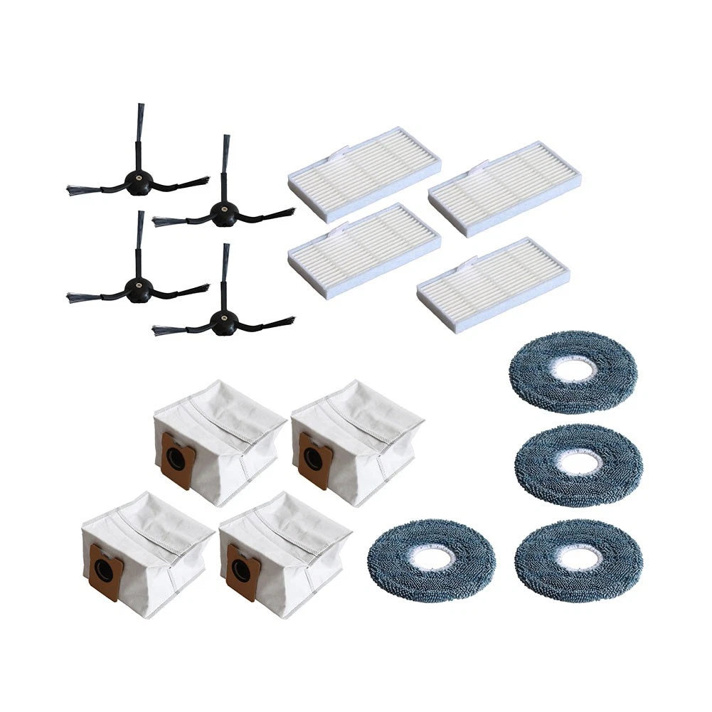 Robot Vacuum Kit Replacement Parts - Leak-proof Dust Bags (3.3L Capacity)