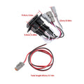 Trim Tab Double Rocker Switch Kit for Single Actuator Systems (10222-211D)