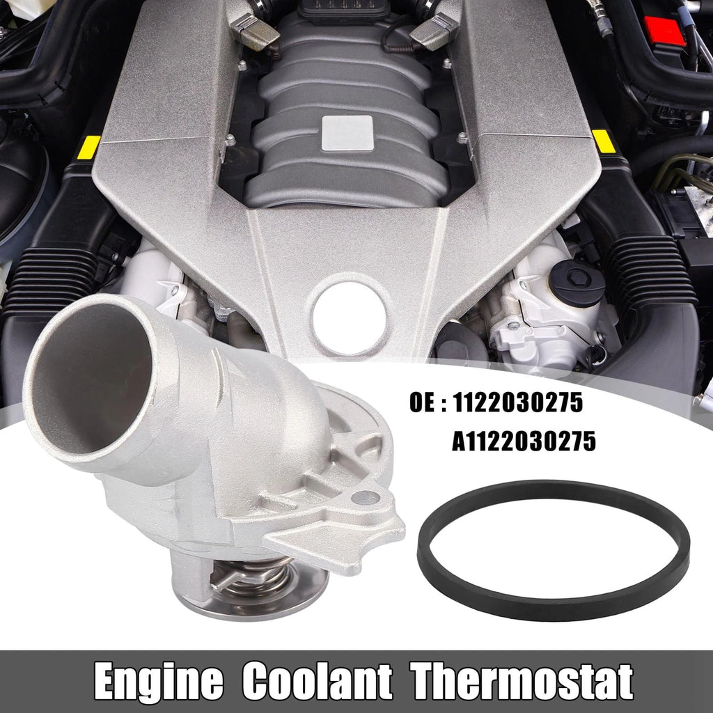 Engine Coolant Thermostat Replacement for Mercedes-Benz C240 C280 (2001–2007)