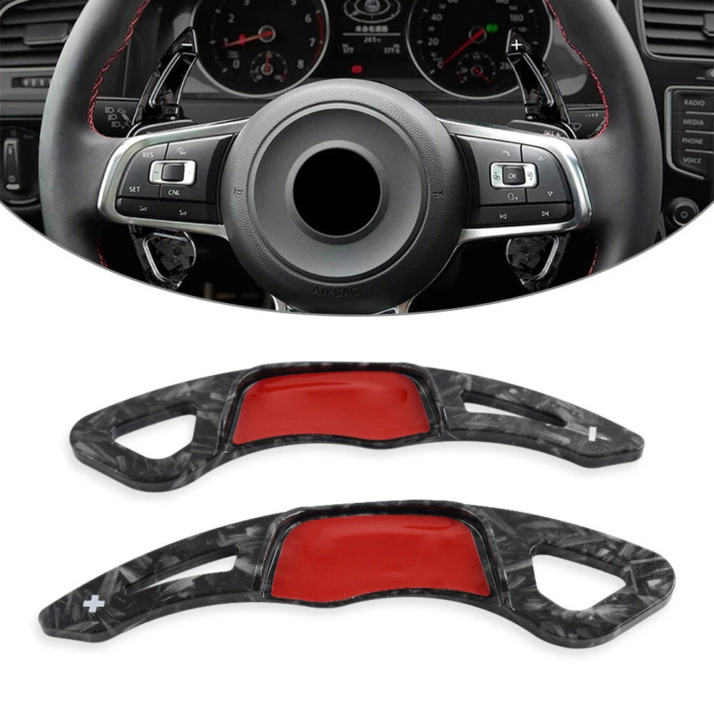 Steering Wheel Shift Paddle Shifter Extension Pair for VW Golf 7, Polo (2013–2020)