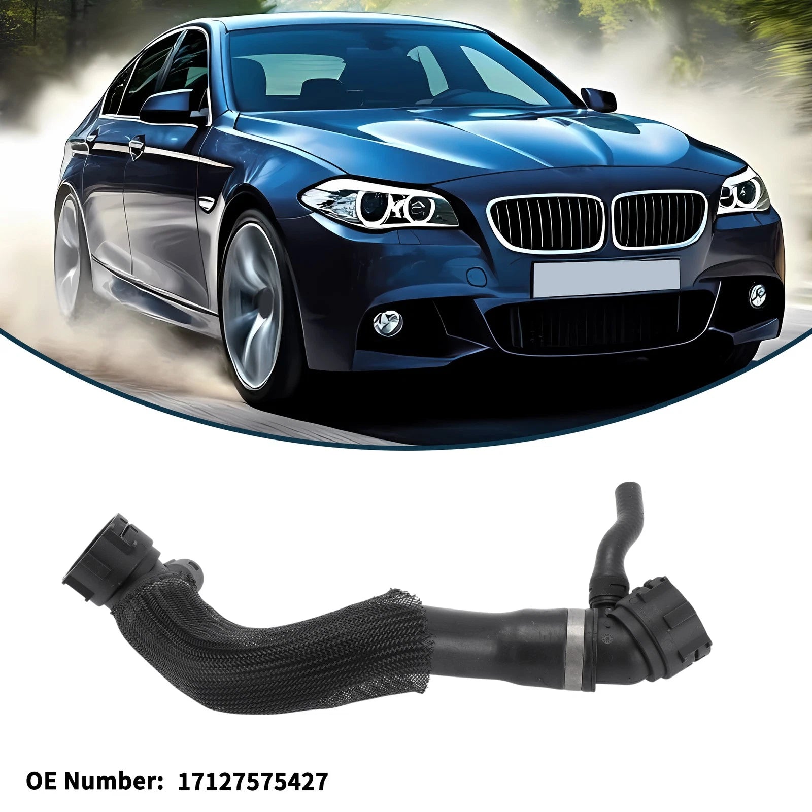Radiator Hose OEM Replacement for BMW 5 Series (2010–2013)
