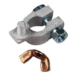 Tinned Battery Terminal for Ancor 260012 (3/8" Stud, Positive)