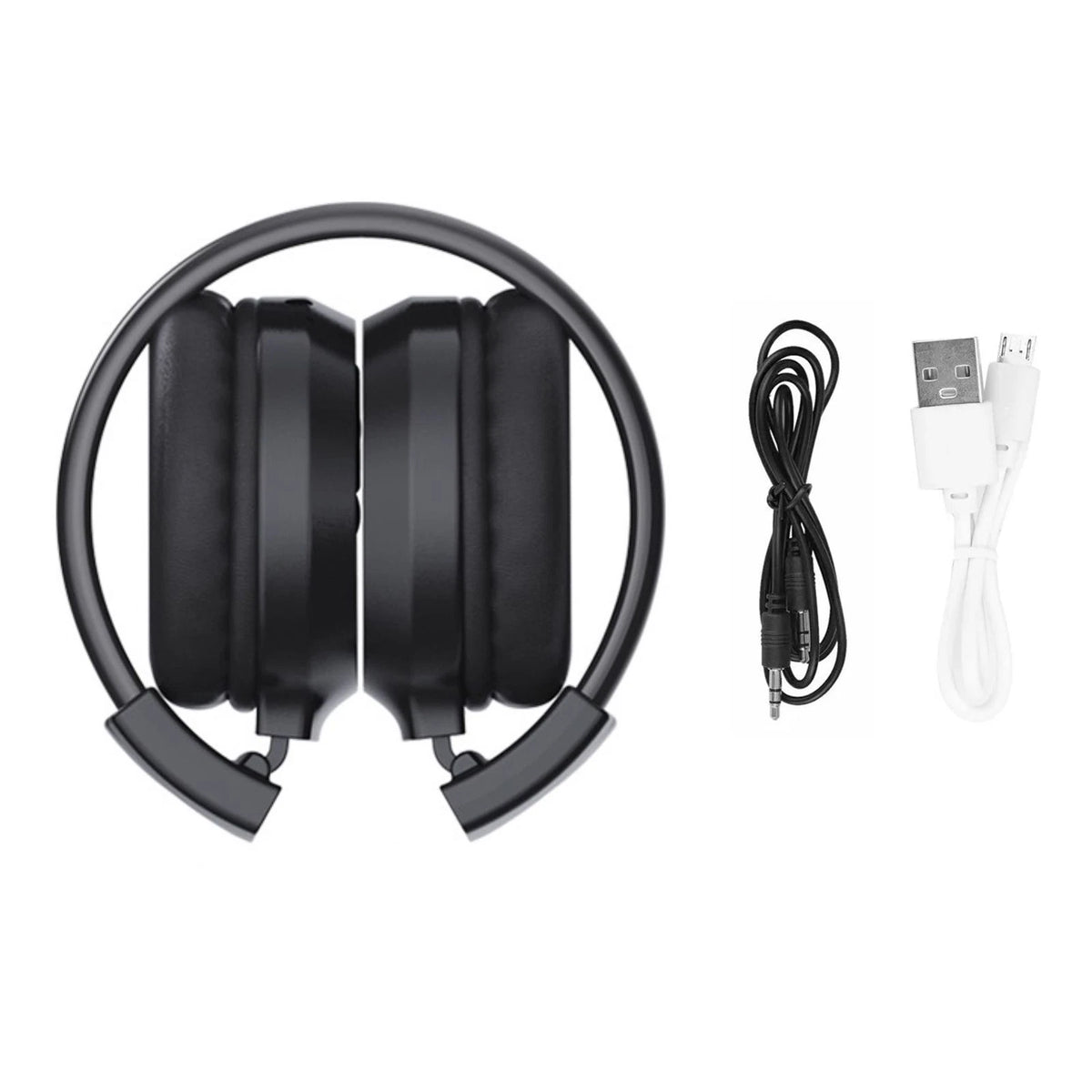 FM Digital Radio Receiver Headphone for Automatic Search and Store