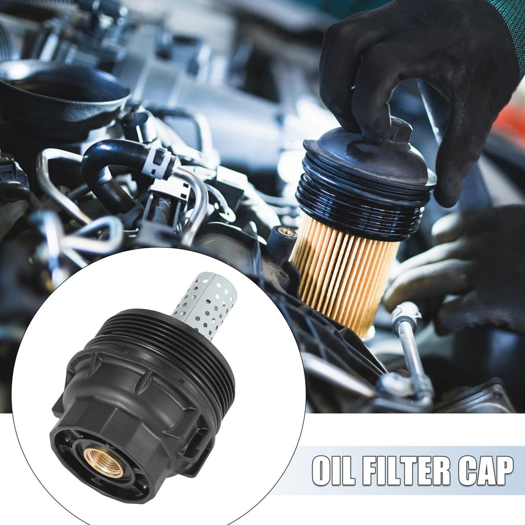 Oil Filter Cap Assembly Housing Replacement for Toyota Lexus LX570 (2008–2015)