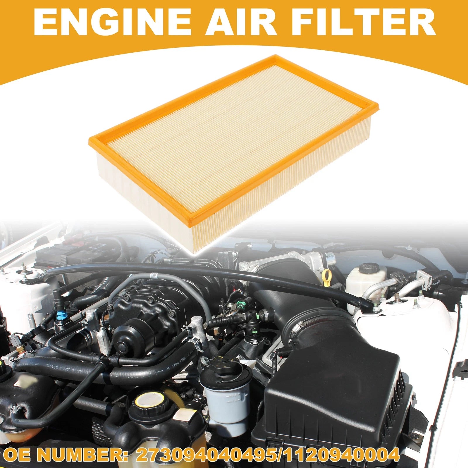 Engine Air Filter Replacement for Mercedes-Benz C300 (2008–2012)