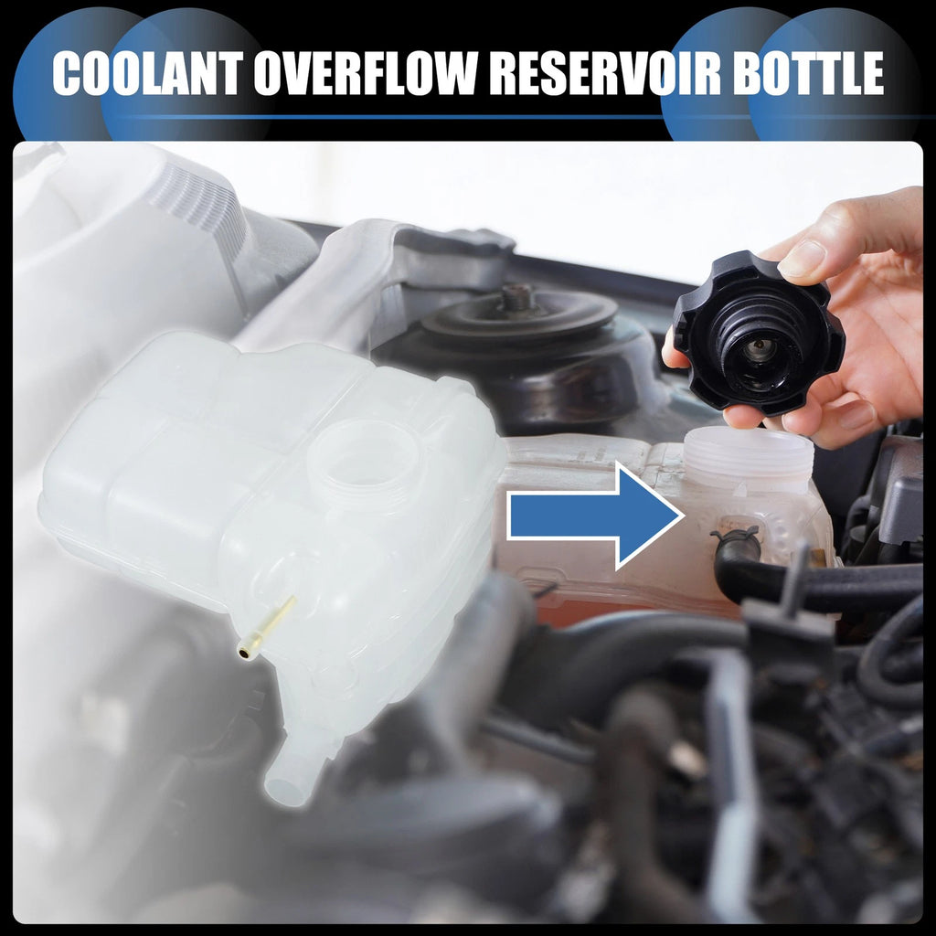 Coolant Expansion Overflow Tank Replacement for Chevrolet Cruze (2016–2016)