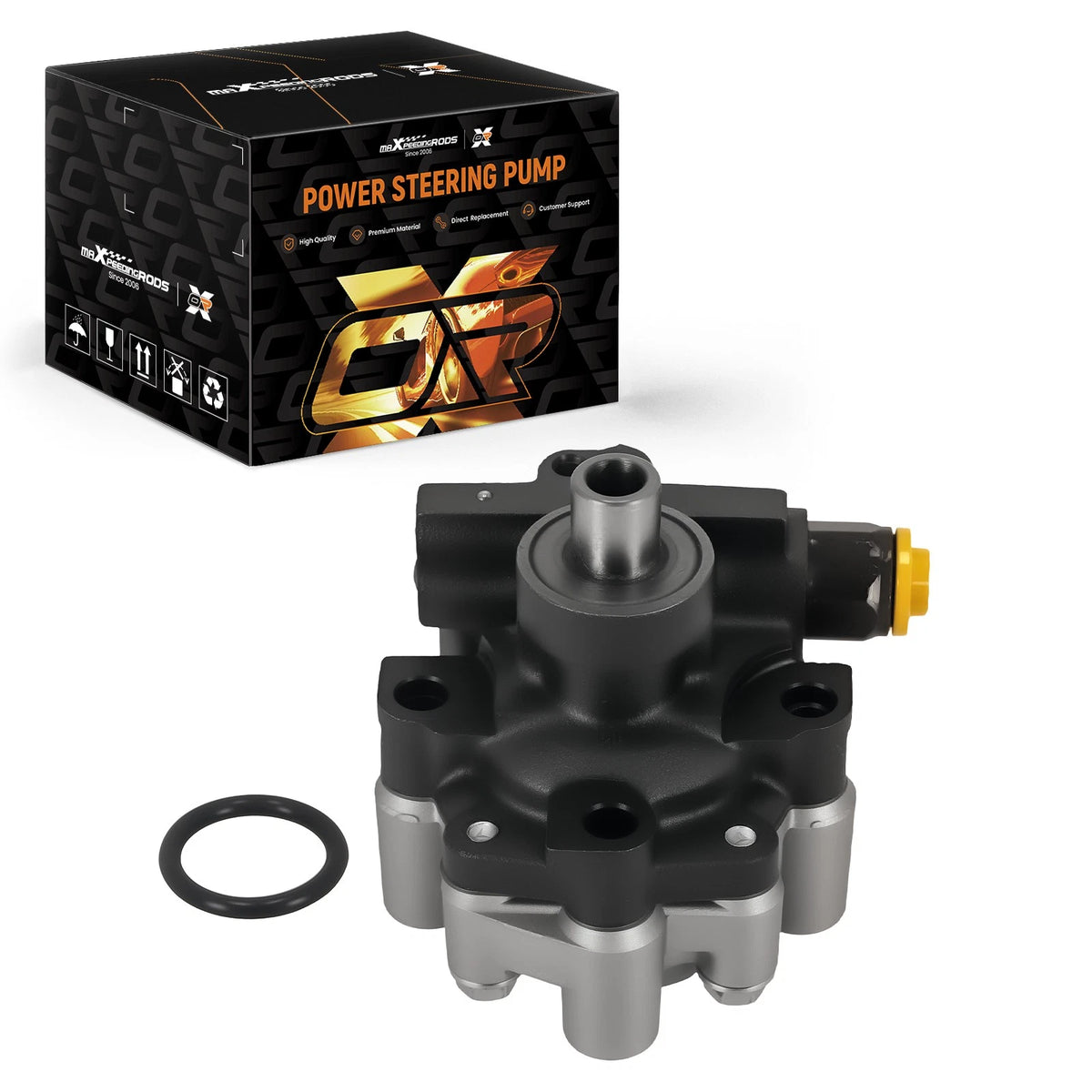 Front Power Steering Pump for Chrysler PT Cruiser L4 2.4L (2001–2002) 215279