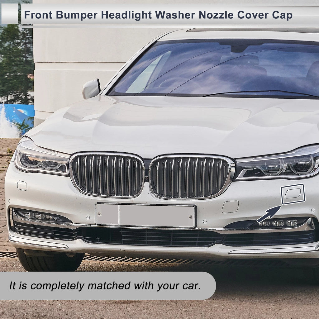 Front Right Headlight Washer Nozzle Cover Cap for BMW 740i (2016–2018)
