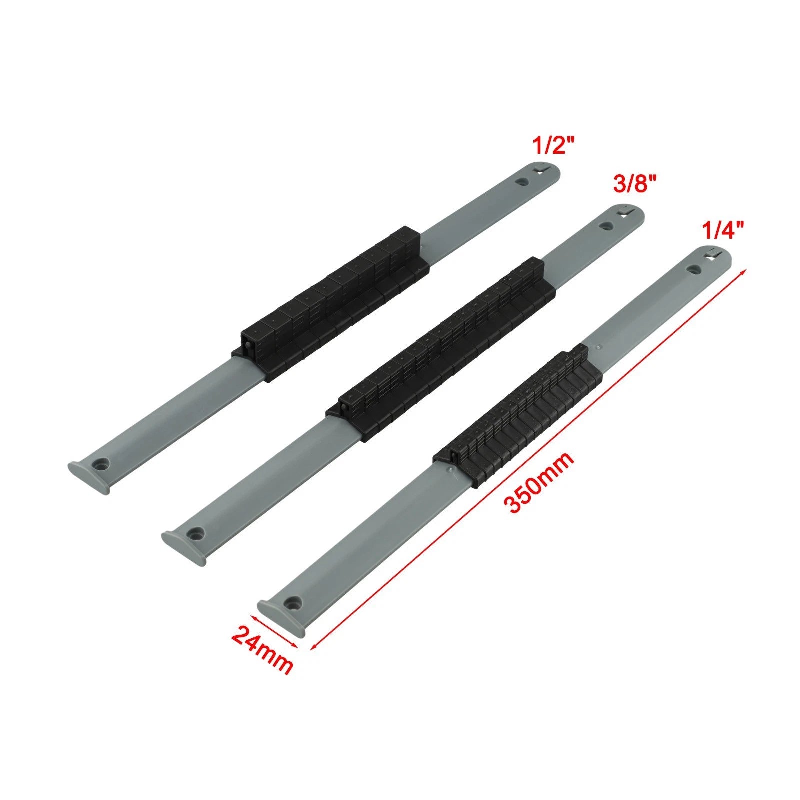 3X Socket Storage Racks for Workspace Optimization