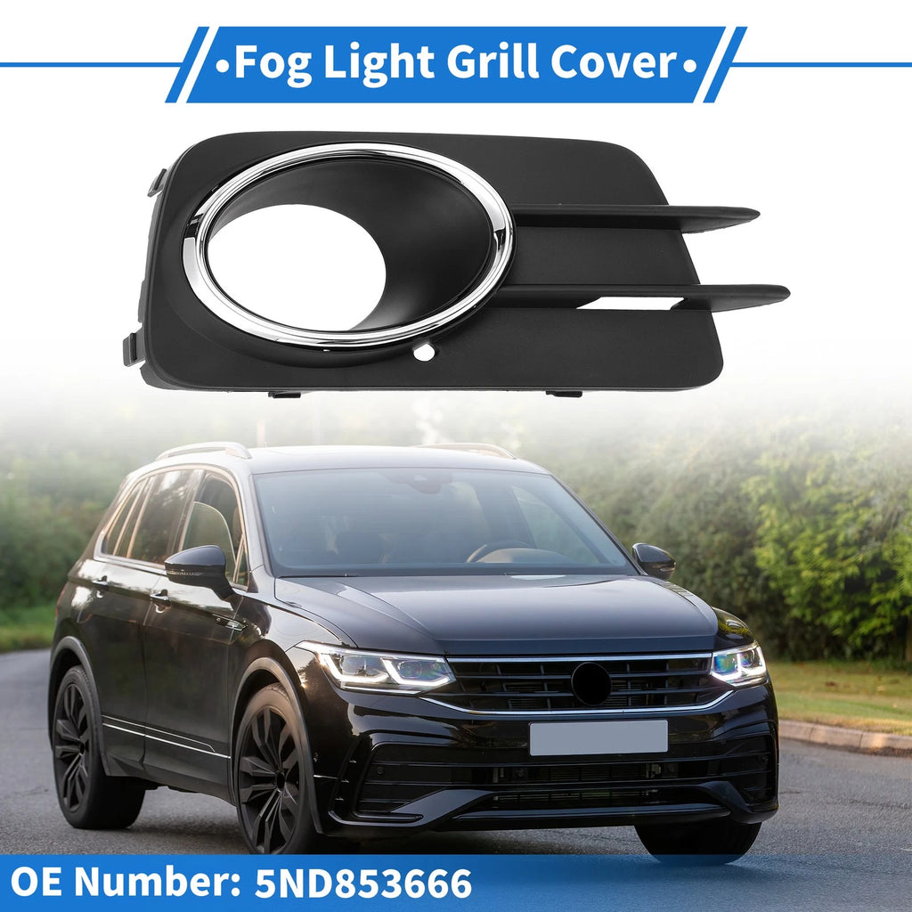 Front Right Fog Light Grill Replacement for Volkswagen Tiguan (2010–2012)