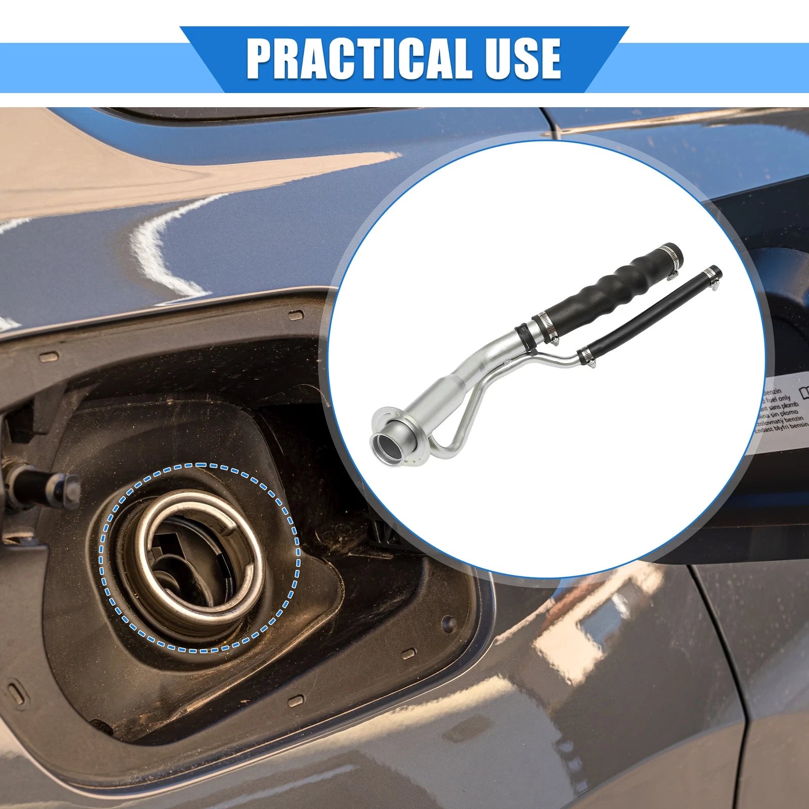 Fuel Filler Neck Hose Replacement for Ford E-150 Econoline (2008–2023)